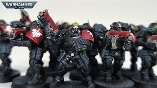 Dark Angels Scouts Conversion  Warhammer 40K [upl. by Atnaloj]