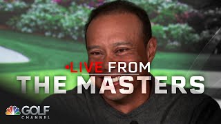 Tiger Woods 2024 Masters goal I think I can get one more FULL PRESSER  Live From The Masters [upl. by Kosse]