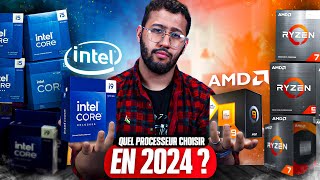 QUEL PROCESSEUR CHOISIR EN 2024  AMD ou Intel  Gaming et multitâche [upl. by Ocnarf177]