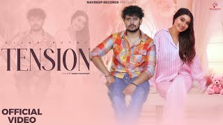 TENSION  Vishu Puthi Official Video  Khushi Verma Komal Chaudhary  New Haryanvi Songs 2024 [upl. by Eatnahc]