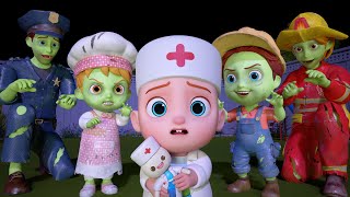 Zombie Is Coming Song  Zombie Finger Family  Boo Kids Song amp Nursery Rhymes [upl. by Kirsteni292]