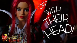 OFF WITH HIS HEAD  Descendants Legacy Episode 4  Disney Descendants The Rise of Red Inspired [upl. by Aihsakal]