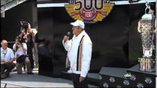 Jim Nabors  Back Home Again In Indiana 2011 Indianapolis 500 [upl. by Verity613]