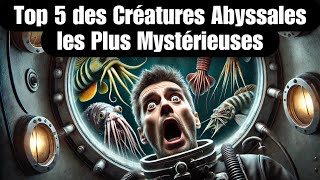 Top 5 des Créatures Abyssales les Plus Mystérieuses 🐙 [upl. by Nyasuh]