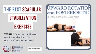 The BEST SCAPULAR STABILIZATION Exercise with DR EVAN OSAR [upl. by Mathilda]