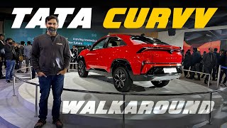 Tata Curvv Near Production Ready  Diesel Option Showcased  Launch Expected In July  Feb 2024 [upl. by Calvin]