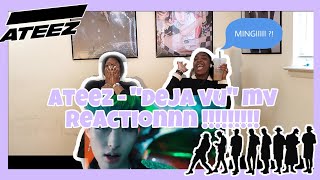 ATEEZ DEJA VU MV REACTION 🎶🔥🔥 [upl. by Analos702]