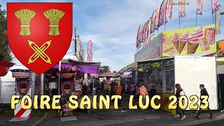 Reportage à la foire saint luc 2023 de Yvetot [upl. by Ylenats844]