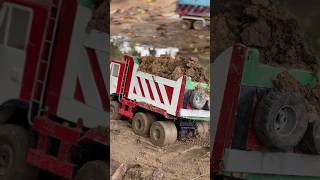 Heavy load soil RC truck rcconstruction rc shorts [upl. by Seidler]