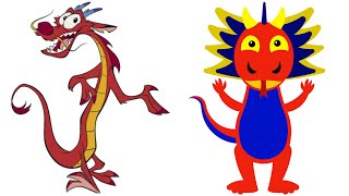 Mushu Meets Zylon Dragon Requested By juliensavoie9299 [upl. by Kelsi]