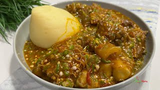 How To Make Slimy Okra  Okro Stew Every Time  Quick Easy amp Tasty Step By Step Tutorial okrastew [upl. by Ytisahcal]