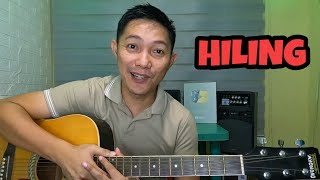 HILING  BASIC GUITAR TUTORIAL  BEGINNERS [upl. by Lellih547]