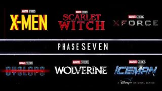 MARVEL REVEALS 5 PHASE 7 MOVIE RELEASE DATES FOR MCU [upl. by Gaige]