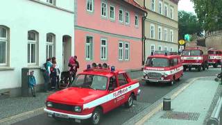 Umzug der Feuerwehren 130 Jahre  FFW SondershausenMitte [upl. by Mikes944]