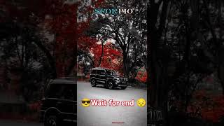 😎💯 New look Scorpio । New Model Balck Scorpio New model 2025 scrpio thar viralvideo [upl. by Lydia]