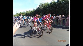 Tour de France 2022 Nyborg Denmark July 2nd 2022 the end of the stage 2 of the cycling race [upl. by Eimmat]