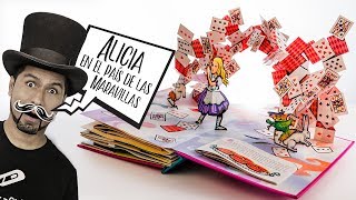 Alicia en el País de las Maravillas Libro PopUp [upl. by Meirrak333]