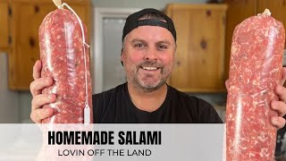 MAKE YOUR OWN SALAMI  ITS EASY [upl. by Farkas]