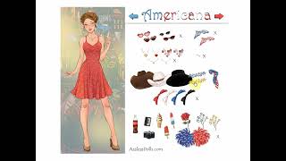 Taylor Swift Retro Cheerleader and Sun Dress with Americana Fashion [upl. by Cathlene]