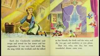 Cinderella Vintage Disney Book [upl. by Aicenra553]