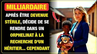 Une femme milliardaire stérile se rend dans un orphelinat pour trouver un héritier mais alors [upl. by Ruthy]