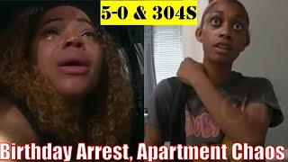 Drunk woman arrested on her birthday Leasing office madness Come Join [upl. by Assyram508]