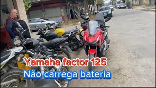 YBR factor 125 não carrega bateria o que pode ser [upl. by Corbin269]