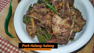 Pork HalangHalang [upl. by Ardnac]