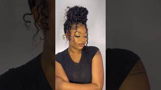 Jumbo Boho passion twists and faux baby hair ftYwigs tutorial on my channel shorts bohobraids [upl. by Pren]