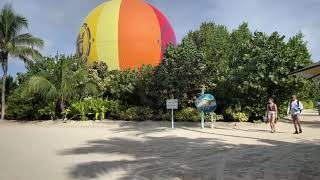 Island Tram Ride Perfect Day at Coco Cay travel cruise rccl [upl. by Ayerim]