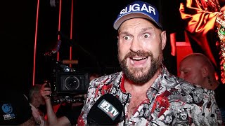 quotYOU USELESS FCKING PRCKquot  TYSON FURY LAUNCHES BRUTAL ATTACK ON USYK  RIPS AJ FROCH amp BELLEW [upl. by Blain]