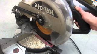 ProTech 10 Deluxe Miter Saw A64136 [upl. by Punak]