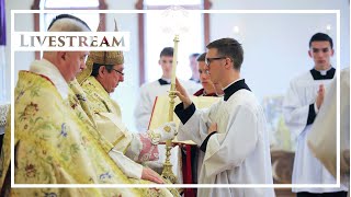 Pontifical High Mass with Ordination to the Minor Orders  Our Lady of Compassion  32224 [upl. by Groves]