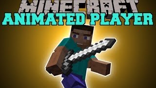 Minecraft ANIMATED PLAYER EPIC ANIMATIONS FOR EVERYTHING Mod Showcase [upl. by Arno]