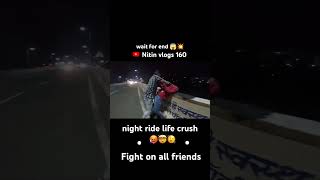 Night ride 🤯🥵 viralshort trinding reels youtuber motovlog nightbikerider crazybiker [upl. by Nyltak355]