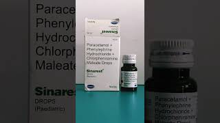 Paracetamol Phenylephrine hydrochloride Chlorpheniramine maleate drops Uses  Sinarest Drops Uses [upl. by Dallas]