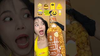 Random Yellow Food ASMR Mukbang 2 🌻🐣🍋 food asmr mukbang challenge [upl. by Atteuqaj]