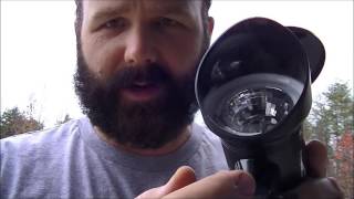 Harbor Freight Solar Spotlight Review [upl. by Sirraf876]