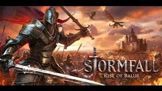 Stormfall Rise of Balur  Gameplay iOSAndroid [upl. by Anauqahc]