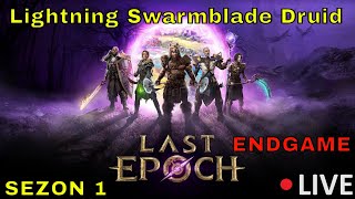 Last Epoch  Lightning Swarmblade Druid Endgame [upl. by Clippard529]