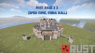 Rust Base 2 2 open core china wall [upl. by Attezi]