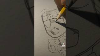 Smiley sketch artistoftiktok umokay ocartist traditionalart drawing art smiley sketch art [upl. by Raimund440]