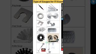 Type of Gauges used in industries Quality Control typeofgauge gauges gauge iti [upl. by Skipp]