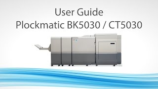 Plockmatic BK5030  CT5030 User Guide [upl. by Daniala508]