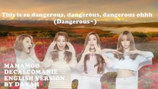 MAMAMOO  Décalcomanie English COVER with Lyrics Orig 마마무 MAMAMOO  Décalcomanie 데칼코마니 [upl. by Leehar879]