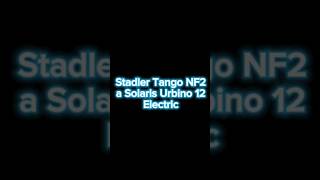 Stadler Tango NF2 a Solaris Urbino 12 Electric [upl. by Calica243]