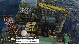 Petrobras anuncia plano de investimentos  BE News 19h [upl. by Garibald253]