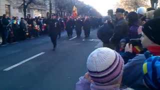 Parada militara Ziua Nationala  Bistrita [upl. by Aidul]