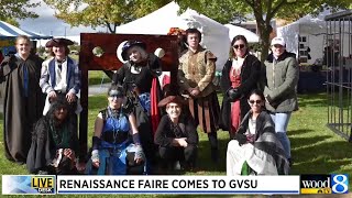 GVSU hosts Renaissance Faire this weekend [upl. by Irvin]