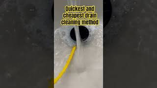 Quickest and Cheapest SInk Drain Cleaning Method  Simple DIY Demonstration Showing Anyone Can Do It [upl. by Ccasi221]